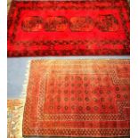 Two rugs 140 x 79cm and 170 x 105cm