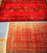 Two rugs 140 x 79cm and 170 x 105cm