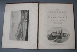 DOVER: Darrell, William - The History of Dover Castle, qto, with engraved title, folding plan and
