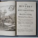 MAIDSTONE: Newton, William - The History and Antiquities of Maidstone, The County-Town of Kent,