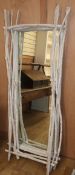 A twig mirror W.70cm