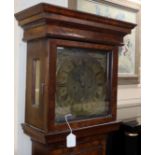 A walnut 8-day longcase clock - John Hayes H.201cm