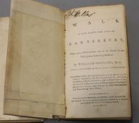 CANTERBURY: Gostling, William - A Walk in and about the City of Canterbury, 1st edition, 8vo,