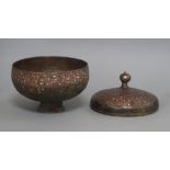 A 13th century Khorossan bowl and cover diameter 18cm