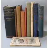 Kent Towns and Cities: 10 works, mainly cloth bound:- Shove, W - Teignmouth - Canterbury