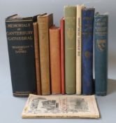 Kent Towns and Cities: 10 works, mainly cloth bound:- Shove, W - Teignmouth - Canterbury