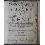Kilburne, Richard - A Topographie or Survey of the County of Kent, 1st edition, 8vo, contemporary