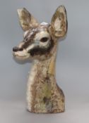 A Lladro deer's head (a.f.)