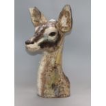 A Lladro deer's head (a.f.)