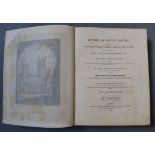 Greenwood, Christopher - An Epitome of County History, Vol I, County of Kent, 4to, calf, hand