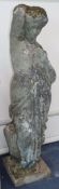 A reconstituted stone statue of a classical figure H.130cm