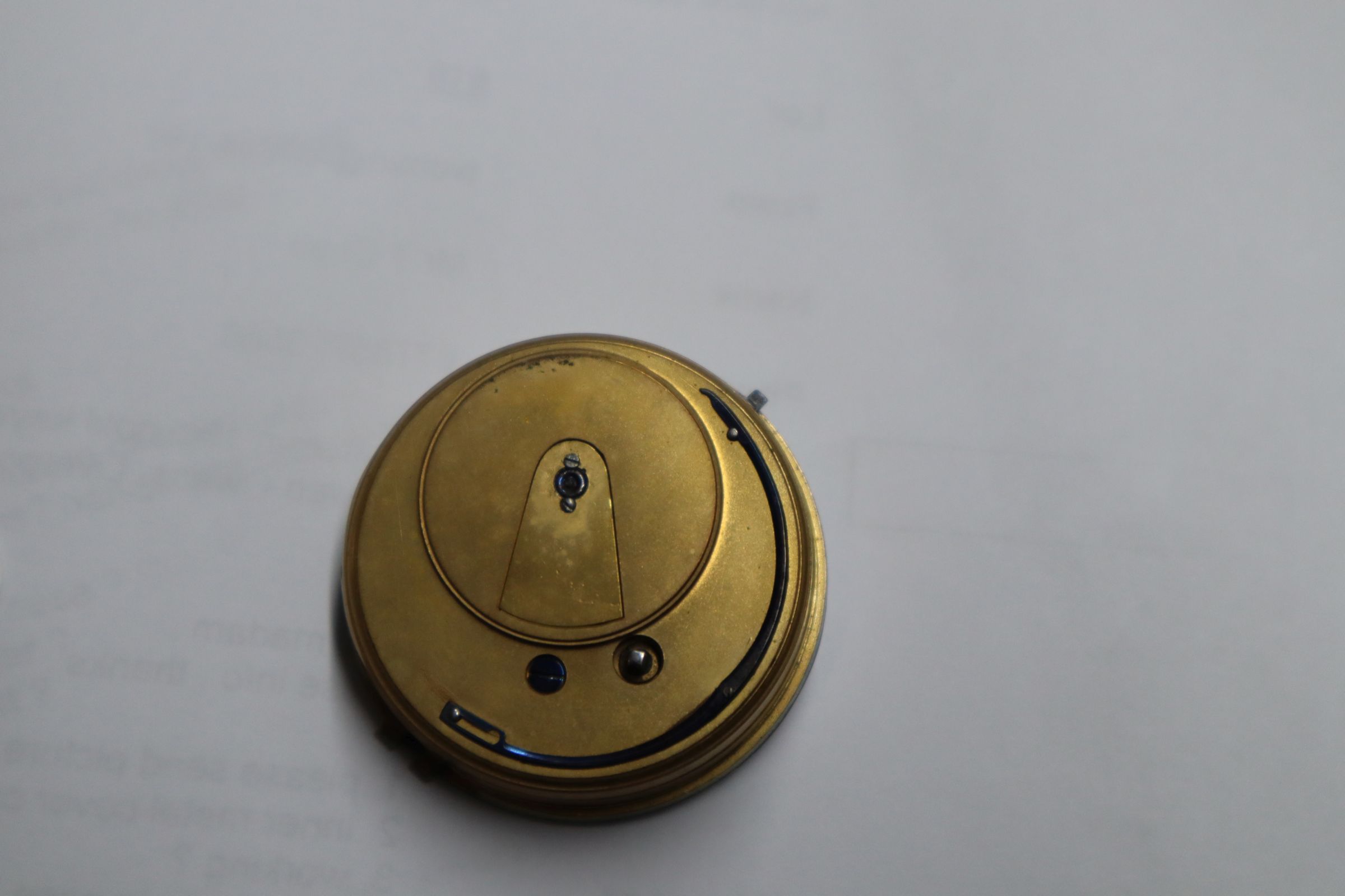 A Victorian 18ct gold keywind pocket watch, by Owen Owens, Liverpool, (a.f.). with watch key. - Image 2 of 2