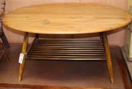 An Ercol coffee table W.99cm