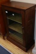 An oak pier cabinet W.63cm