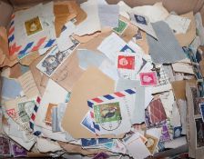 A large collection of miscellaneous GB and World stamps, including albums (2), packets, loose and on