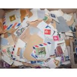 A large collection of miscellaneous GB and World stamps, including albums (2), packets, loose and on