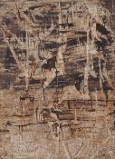 * Spiers (contemporary), 'Cave Wall', signed, inscribed verso, acrylic on canvas with wax resist,