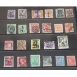 Six albums of World stamps, 19th and 20th century, mostly used