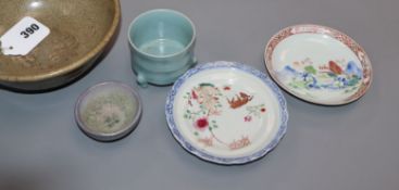 A group of Chinese ceramics bowl diameter 17cm