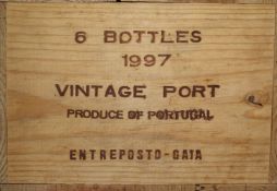 Six bottles of Grahams Port 1997