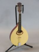 An Ozark mandolin, with soft case