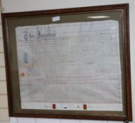 A framed indenture