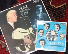Heinz Tribute to Eddie LP LK4599 and The Tornadoes - Telstar EP DFR.8511