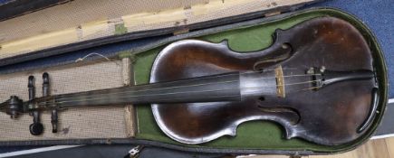 A 20th century copy of a Stainer violin