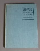 Flight, Claude - Christmas and Other Feasts and Festivals, 8vo, original blue cloth, 45 colour