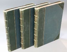 Great Industries of Great Britain, 3 vols, green leather, illustrated , Cassell Petter Galpin and