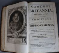 Camden, William - Britannia: or a Chronographical Description, 1st edition of Edmund Gibsons