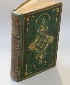 Monckton Milnes, Richard - The Poetical Works of John Keats, 1 vol, green leather, Edward Moxon,