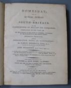 Henshall, Samuel and Wilkinson, John - Domesday, or an actual survey of South - Britain, by the