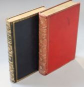 St John Lucas - The Book of French Verse, 1 vol, red leather, Clarendon Press 1908, together with