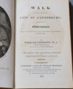 CANTERBURY: Gostling, William - A Walk in and about the City of Canterbury, New edition, 8vo, modern