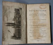 CANTERBURY: Burnby, John - An Historical Description of The Metropolitical Church of Christ