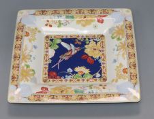 A Spode limited edition 'Stafford' plate, a similar 'English Scene Three' centrepiece, a '