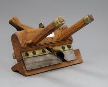 A woodworkers router by 'Charles and Co', stamped 'J Arnold'