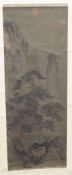 Two Chinese scroll paintings