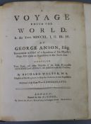 Anson, George, Baron Anson - A Voyage Round the World, 1st edition, compiled by Richard Walter, qto,