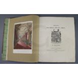 Rutter, John - Delineations of Fonthill and its Abbey, L.p. Copy, 4to, rebound half calf, with