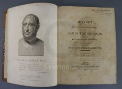 Fox, Charles James - A History of the early part of the Reign of James the Second, title page