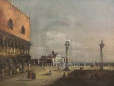 Circle of Francesco Guardi (1712-1793)oil on canvasSt Mark's Square, Venice12.5 x 16in.