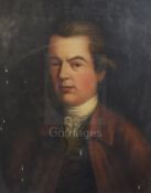 18th century English Schooloil on canvasPortrait of Francis Powell, son of Sir Alexander Powell24