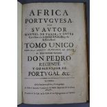 Faria Y Sousa, Manuel de - Africa Portuguesa. Tomo unico, folio, blindstamped, calf rebacked, end