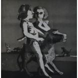 § Paula Rego (Portuguese b.1935)etching'Young Predators', 1987signed in pencil and numbered 36/489.