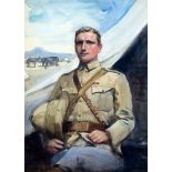 William Skeoch Cumming (1864-1929)watercolourPortrait of James S. Mowat, 5th Royal Irish Lancers,