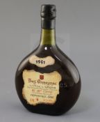 A bottle of Bas Armagnac Latraou 1951