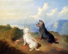 Paul Jones (fl.1855-1888)pair of oils on canvasThe Chase & After The Chasesigned and dated 18598 x