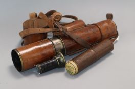 A WWI Sniper's observer telescope, TEL.SIG. MKIV also GS, 1917, by Ryland & Son Ltd. with additional